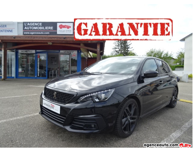 Achat voiture occasion, Auto occasion pas cher | Agence Auto Peugeot 308 II (2) 2.0 BLUEHDI 180 S&S GT EAT8 BLACK PACK Noir Année 2020 Automatique Diesel